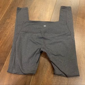 Athleta Gray Low Rise Leggings - Size XXS